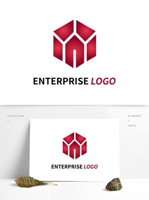 商務紅公司logo矢量圖免費下載 AI格式與編號35396628設計詳解